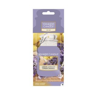 Yankee Candle Hanging Car Air Freshener Lemon Lavender (5038580069532)
