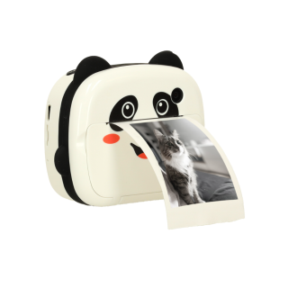 RoGer Panda Instant camera thermal printer + paper roll + memory card 32GB (RO-3572)