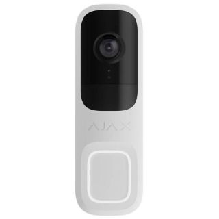 AJAX DoorBell Smart Wireless 4MP HDR Camera / PIR Sensor / IP54 (White) (AX000661)