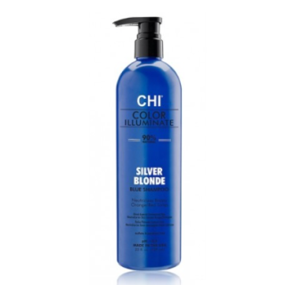 CHI Color Illuminate Silver Blonde Blue Shampoo 739 ml (633911837344)