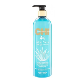 CHI Aloe Vera Curls Defined Curl Enhancing Shampoo 340 ml (633911811375)