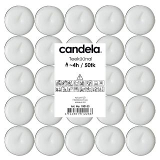 Candela Tealight Candles 50pcs (24100153)