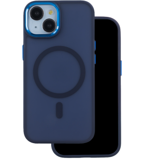 Mocco Frozen MagSafe Case for Apple iPhone 16 Plus (MC-FRM-IPH-16PL-NBL)