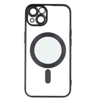 Mocco Color Chrome MagSafe Case for Apple iPhone 16 (MC-CHMG-IPH-16-BK)