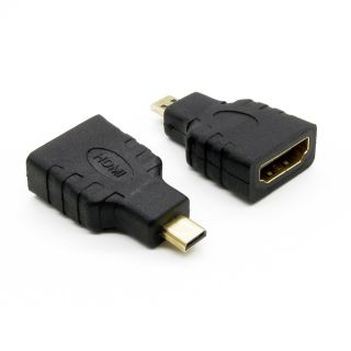 RoGer MHL Universal Adapter Micro HDMI -> HDMI Black (MO-MICHD-HDMI-BK)