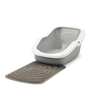 SAVIC ASEO Open Cat Litter Tray 56x39x27.5 cm (ASEO-GR-OP-56-39)