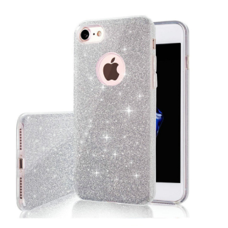 Mocco Glitter 3in1 Back Case for Apple iPhone 17 Pro (MO-GLI-IP-17PR-SI)