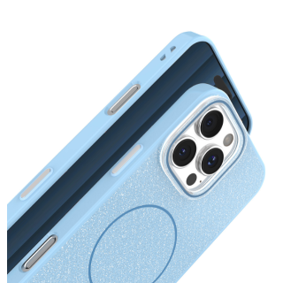 Mocco Glitter Thin Mag Back Case for Apple iPhone 17 Pro (MO-GLI-IP-17PR-BL)