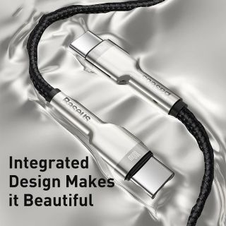 Baseus Cafule Metal PD USB-C - USB-C 100W Cable 2m (CATJK-D01)