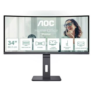 AOC CU34P3CV UltraWide Quad HD LED 3440 x 1440 Monitor 34" (CU34P3CV)