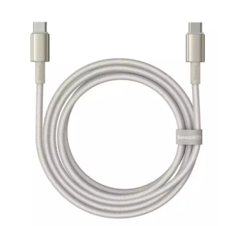 Baseus Tungsten Gold Cable USB-C to USB-C 100W 2m (P10319800G21-01)