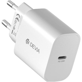 Devia Smart PD GaN Travel charger USB-C 30W (RCE-3005CL)