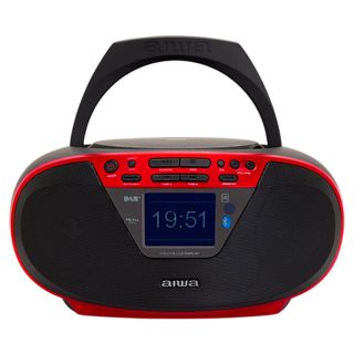 Aiwa BBTU-500DAB Bluetooth Boombox (BBTU-500DAB/RD)