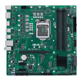 Asus Pro Q570M-C/CSM Motherboard Intel Q570 / LGA 1200 / Micro-ATX (90MB1700-M0EAYC)