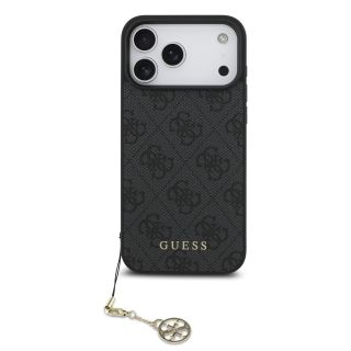Guess 4G Charm Case for Apple iPhone 17 Pro Max (GUHMP17XGF4GCK)