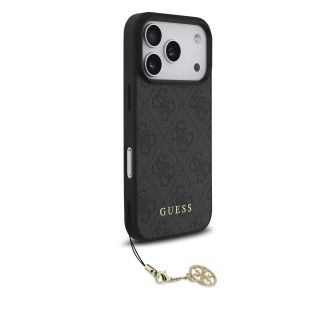 Guess 4G Charm Case for Apple iPhone 17 Pro (GUHMP17LGF4GCK)