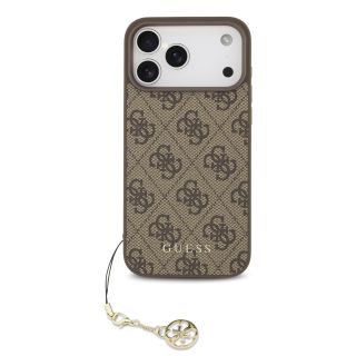 Guess 4G Charm Case for Apple iPhone 17 Pro Max (GUHMP17XGF4GCW)