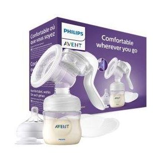 Philips Avent Lotus SCF430/10 Manual breast pump with bottle (SCF430/10)