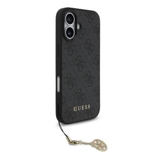 Guess 4G Charm Case for Apple iPhone 17 (GUHMP17SGF4GCK)