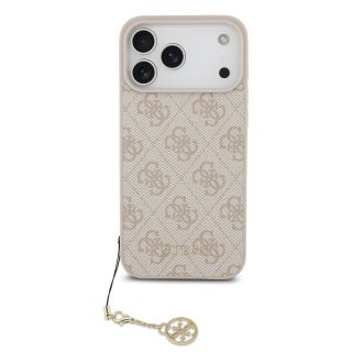Guess 4G Charm Case for Apple iPhone 17 Pro Max (GUHMP17XGF4GCP)