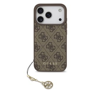 Guess 4G Charm Case for Apple iPhone 17 Pro (GUHMP17LGF4GCW)