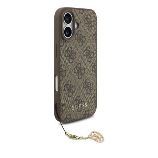 Guess 4G Charm Case for Apple iPhone 17 (GUHMP17SGF4GCW)
