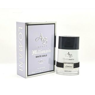 Lomani AB Spirit Millionaire White Gold Perfume EDP 100ml (3610400037185)