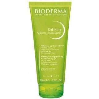 Bioderma Sébium Gel Moussant Actif 200 ml (3701129803400)