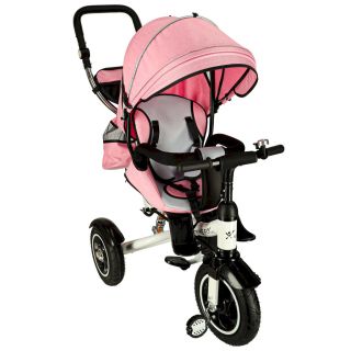 Trike Fix V3 3in1 Tricycle With 360° Swivel Seat Pink (5903039765870)