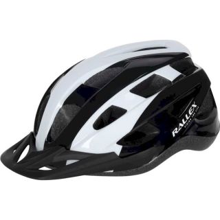 Rallex Cycling Helmet Universal L 58–62cm Black/White (5903039770713)
