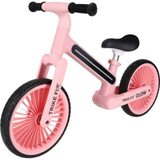 Trike Fix Glow LED Balance Bike Pink (5903039770768)