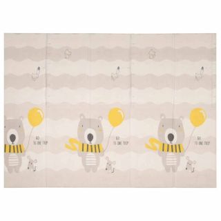 RoGer Foldable Foam Play Mat 150x200cm Trees Bears (5903039771376)
