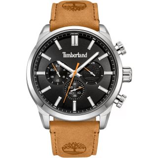 Timberland Northbridge Men’s Watch Black Brown Leather 45mm (TDWGF0028701)