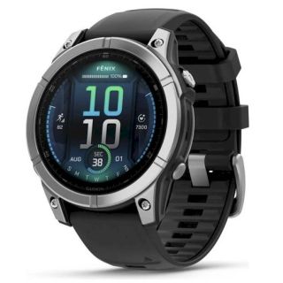 Garmin Fenix E Smartwatch Stainless Steel Black 47mm (010-03025-00)