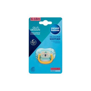 Canpol babies Exotic Animals Soother 1pc / Koala 6-18m (5901691870178)