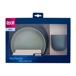 LOVI Set Of Tableware Dishes 1pc / Pistachio (5901691854086)