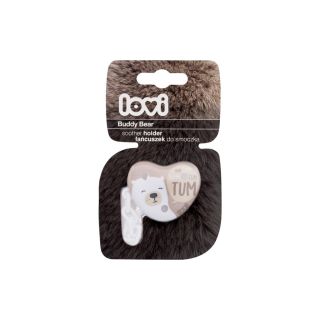 LOVI Buddy Bear Soother Clip 1pc (5903407108872)