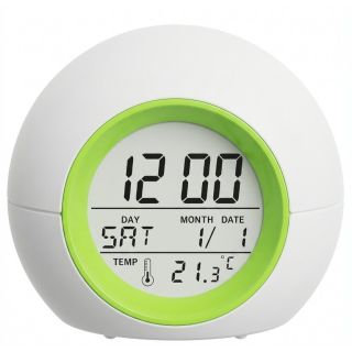 Setty JZ-212 Alarm clock with LED light green (GSM177190)