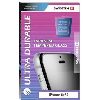 Swissten Ultra Durable 3D Full Face Tempered Glass Apple iPhone 6 / 6S White (SW-JAP-T-3D-IPH6-WH)