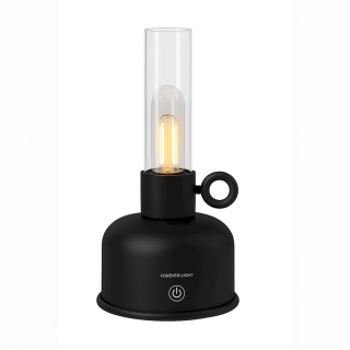 Forever Light FLR-02 Vintage petroleum LED lamp black (FLR-02)