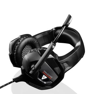 Modecom Volcano MC-859 Bow Gaming Headset with Microphone / 3.5mm / 2.2m Cable / Black (S-MC-859-BOW)