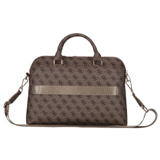 Guess PU 4G Triangle Logo Computer Bag 15/16" (GUCB15P4DPTW)