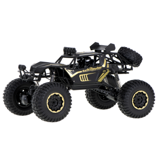RoGer RC Rock Crawler Radio Controlled Buggy 2.4GHz / 1:8 / 51cm Black (5903039719514)
