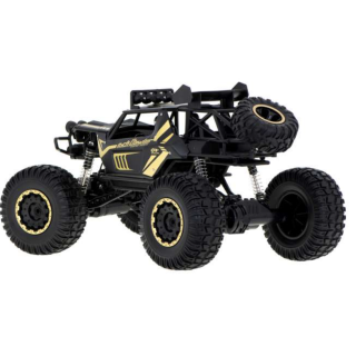 RoGer RC Rock Crawler Radio Controlled Buggy 2.4GHz / 1:8 / 51cm Black (5903039719514)