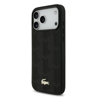 Lacoste PU Nomogramme Gold Logo MagSafe Case for Apple iPhone 17 Pro Max (LCHMP17XPNOK)