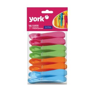York EXTRA Classic Clothes Pegs 16pcs (36096020)