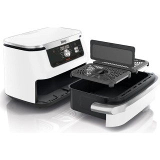 Ninja AF500EUWH Double Air fryer 10.4L 2470W (AF500EUWH)