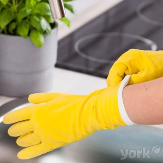 York Household Latex Gloves Size XL (36092040)