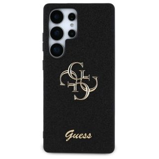 Guess Fixed Glitter Big 4G Metal Logo Protective cover for Samsung Galaxy S25 Ultra (GUHCS25LHG4SGK)