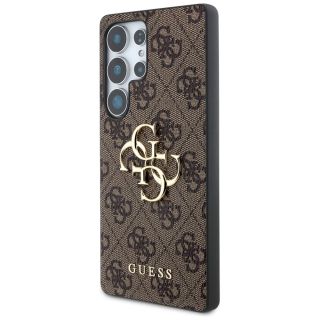 Guess HC 4G PU Big Logo Case for Samsung Galaxy S25 Ultra (GUHCS25L4GMGBR)